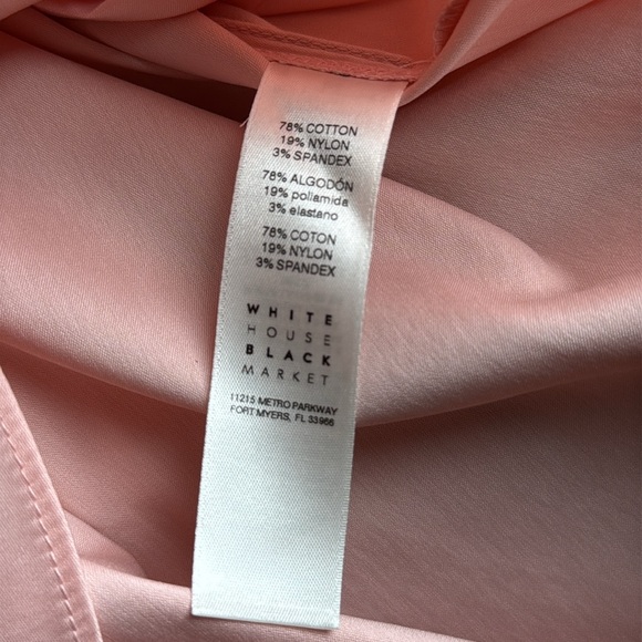 White House Black Market Off-Shoulder‎ Blouse With Belt - Picture 17 of 17